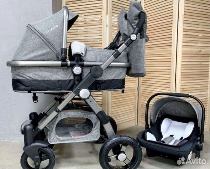 Коляска Luxmom 600G 3в1 оплата долями