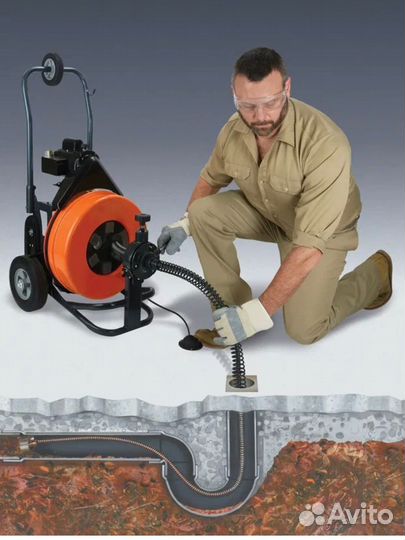 Прочистка канализации, устранение засоров