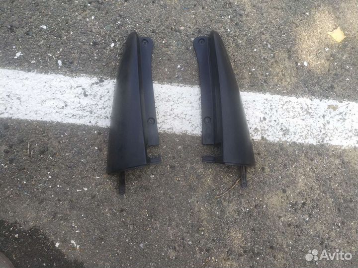 Накладки задние на ларгус