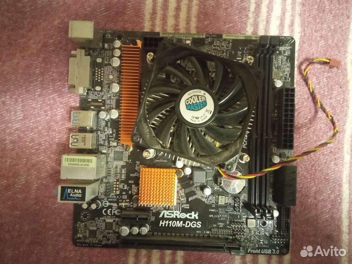 Процессор Intel Pentium g4560 + материнская плата