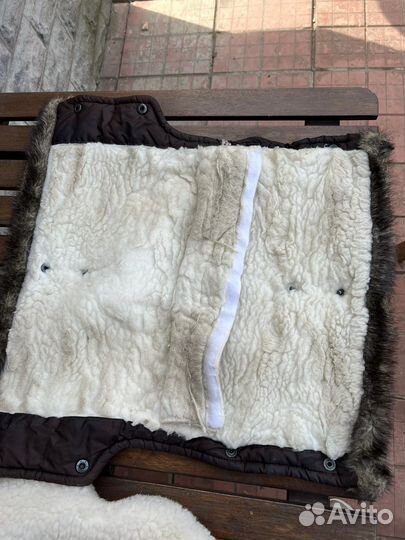 Конверт для ребенка шерстяной