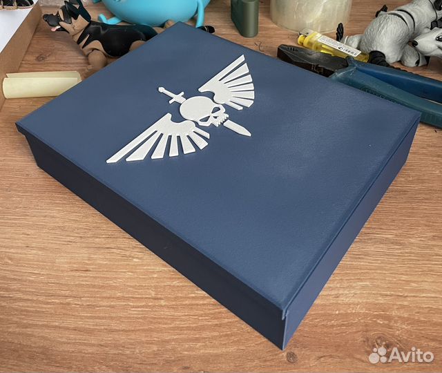 Бокс для миниатюр с базой 32мм warhammer 40K