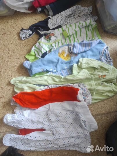 Детские вещи пакетом до года