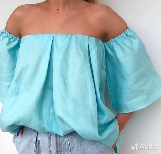 Топ женский льняной