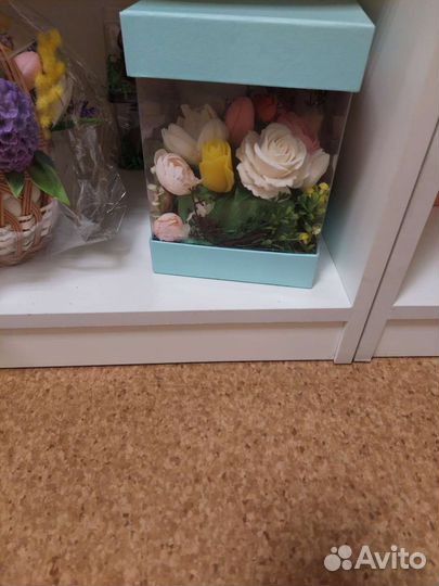 Букет цветов из мыла