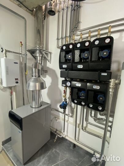 Ремонт отопления установка замена котла