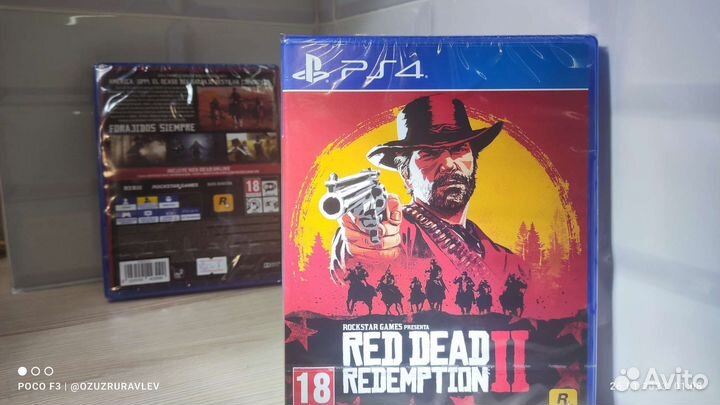 Red dead redemption 2 ps4 диск новый