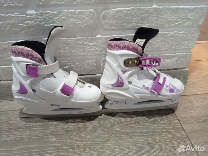 Коньки ледовые раздвижные