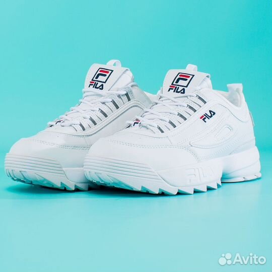 45 Зимние Кроссовки Fila* Disruptor 2, White (45)