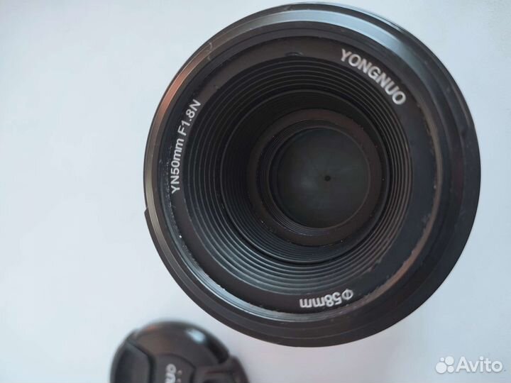 Объектив yongnuo 50mm 1.8 for nikon
