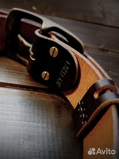 Ремень из натуральной кожи
