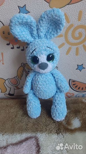 Мягкая игрушка заяц ручная работа