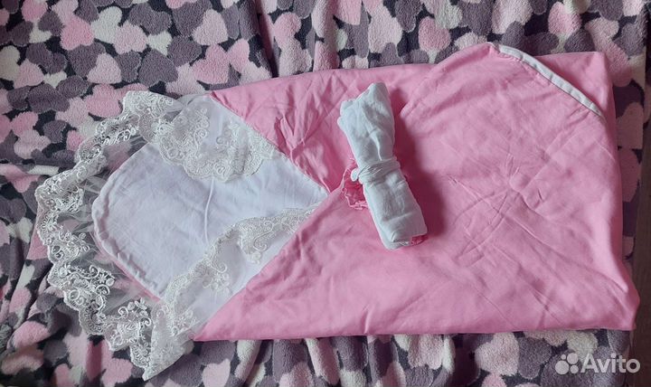 Конверт на выписку для девочки