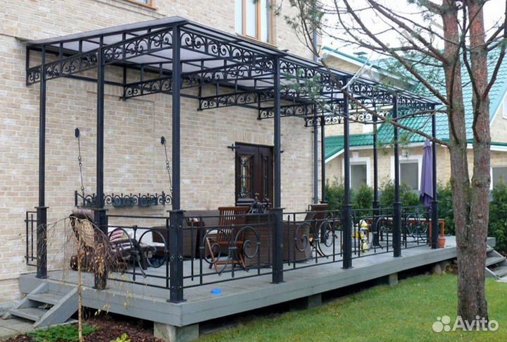 Пристройка к дому - веранды, беседки, террасы