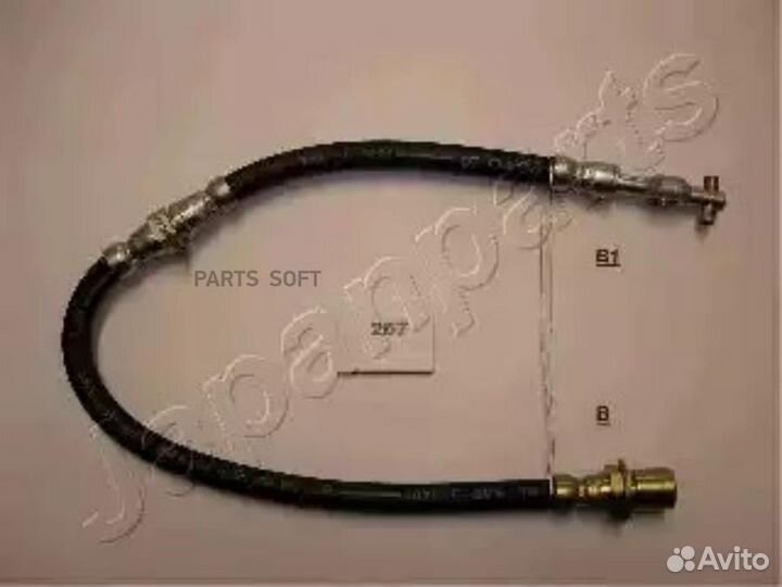 Japanparts TF257 Шланг тормозной