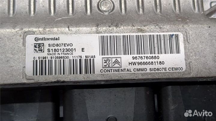 Блок управления двигателем Peugeot 508, 2011