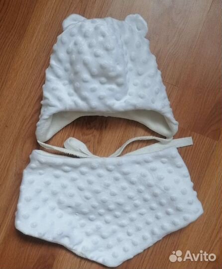 Комплект шапка, шарф