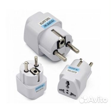 Адаптер-Переходник с Вилки типа A,B,G,H,I на Евро