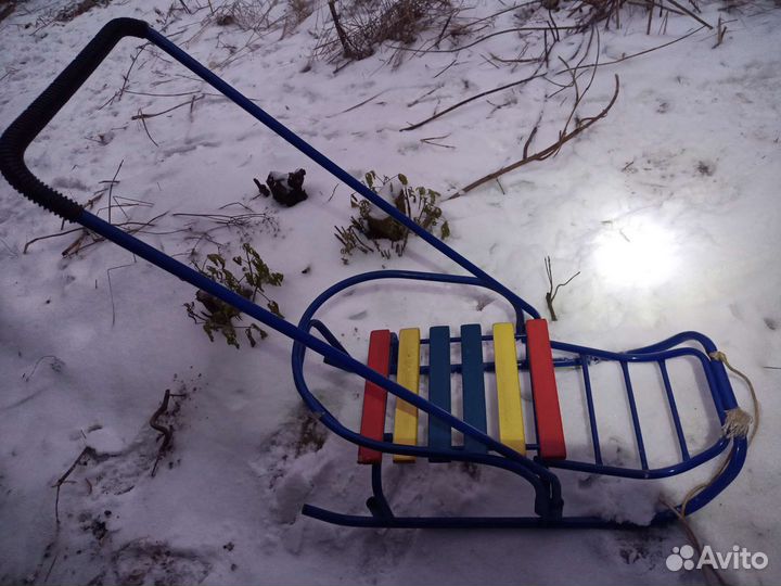 Санки и плетеные санки - карета
