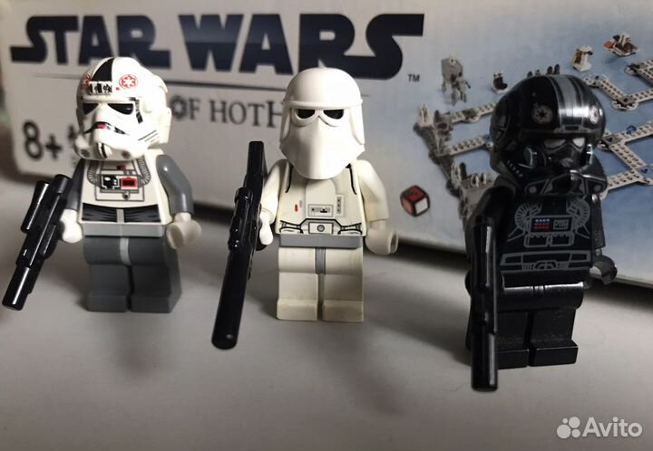 Lego Star Wars фигурки Падме, штурмовики, Тай-Сен