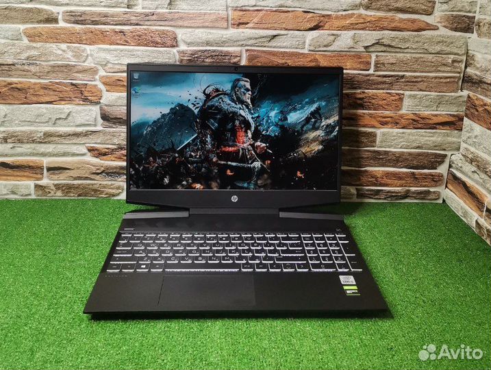 Игровой ноутбук Hp Pavilion i5 10го/GTX 1650/16RAM