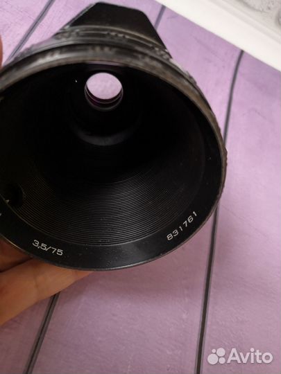 Объектив Индустар-58 3,5/75 для фотоаппарата