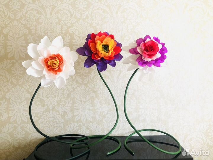 Декорация цветок для мероприятия