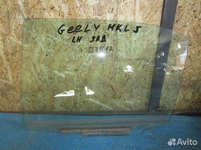 Стекло двери задней левой Geely MK 2008-2015 (1018