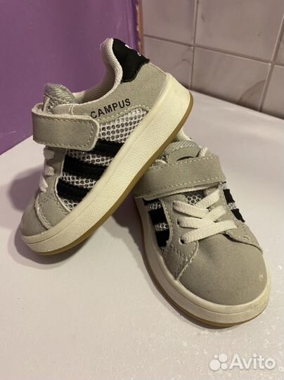 Кеды adidas campus детские 22р