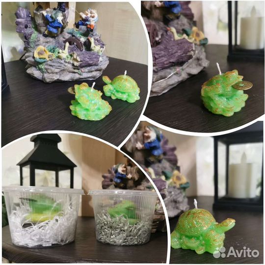 Свечи восковые (ручная работа)