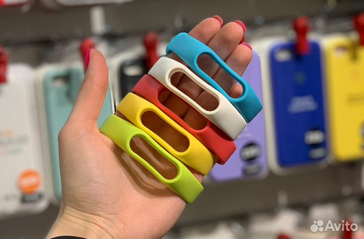 Силиконовый ремешок для Xiaomi Mi Band 3/4