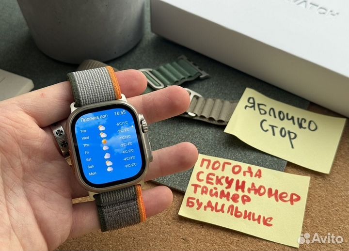 Apple watch Ultra 2 amoled экран