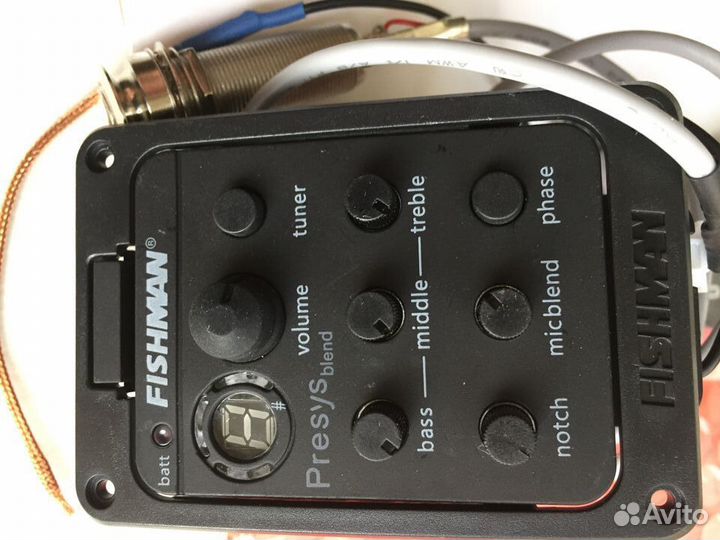 Преамп для акустич.гитары