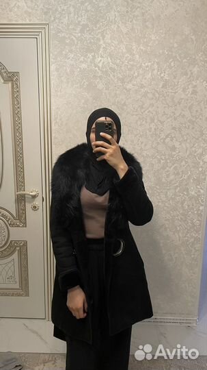 Пальто- Дубленка