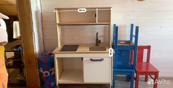 Детская деревянная кухня