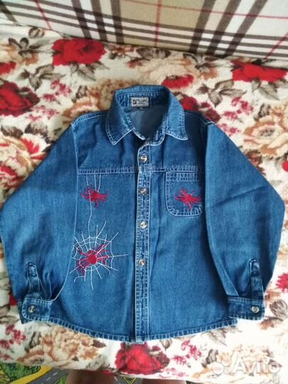 Джинсовая рубашка