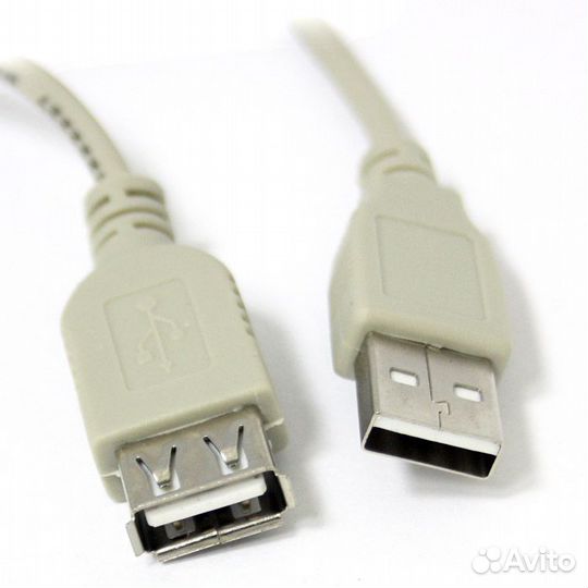 Кабель удлинитель USB2.0 аm/AF 3.0м #9346