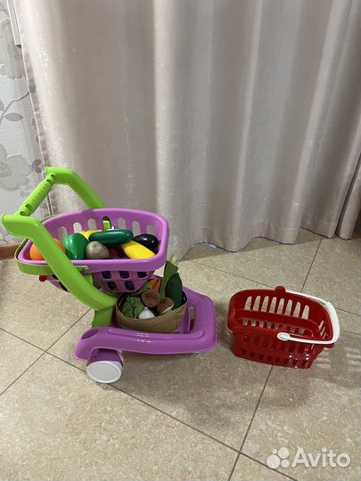 Овощи и фрукты пластиковые