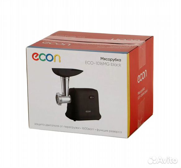 Новая мясорубка Econ ECO-1016MG. С гарантией