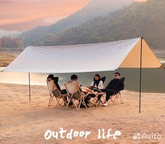 Тент туристический 3*4 м