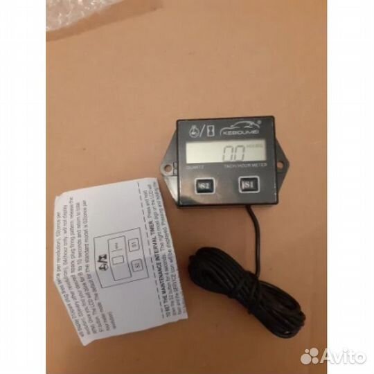 Тахометр (счетчик моточасов) тс-011 сменная батаре