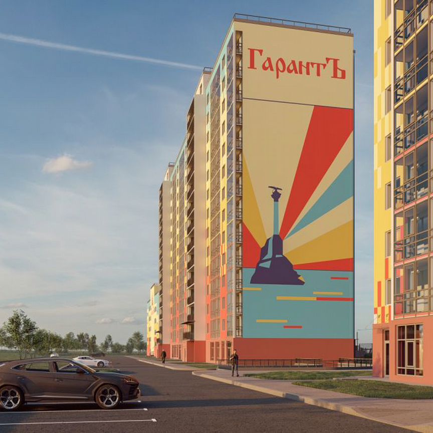 3-к. квартира, 84,5 м², 9/15 эт.