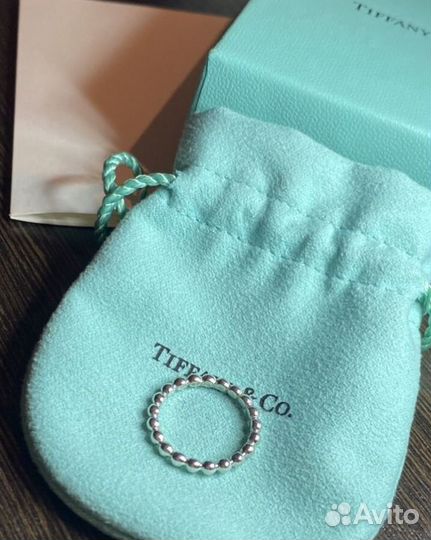 Серебряное кольцо tiffany