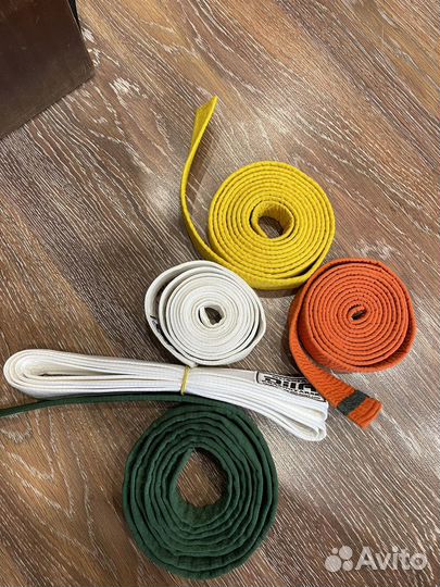 Набор поясов для айкидо