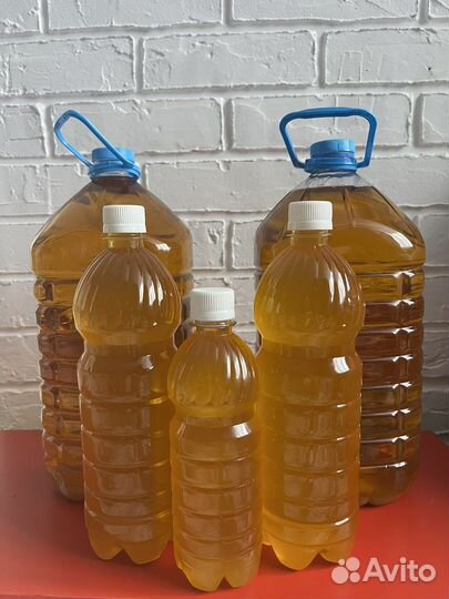 Масло подсолнечное нерафинированное