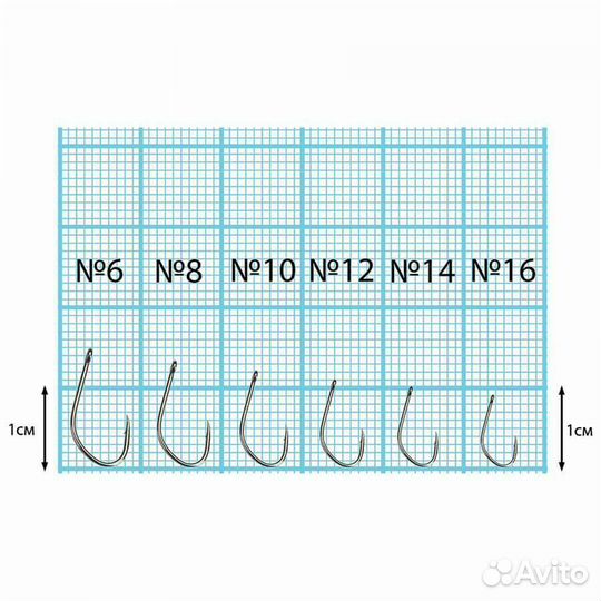 Крючок Dunaev Super Feeder 701 #14 (упак. 10 шт)