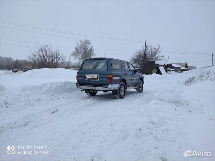 Toyota Hilux Surf 2.4 AT, 1991, 300 000 км