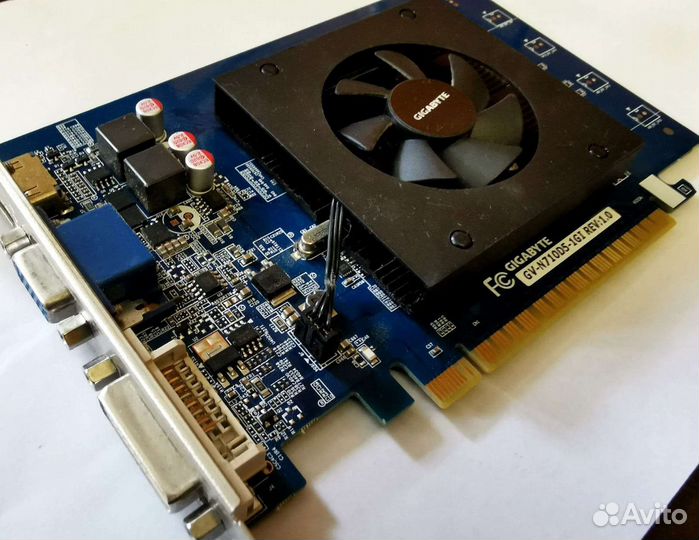 Видеокарта gigabyte geforce gt 710