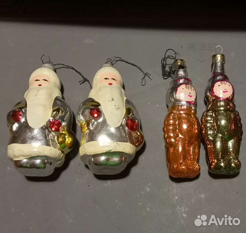 Елочные игрушки СССР
