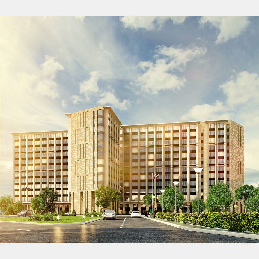 1-к. апартаменты, 23,6 м², 13/13 эт.